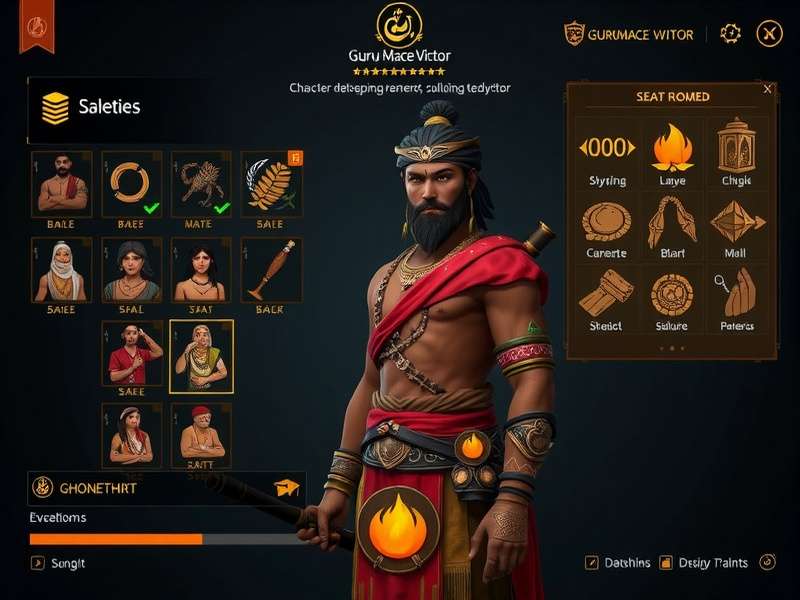 Guru Mace Victor gameplay screenshot